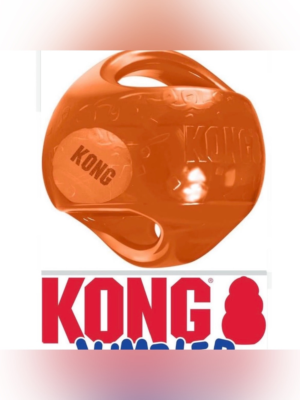 KONG Jumbler Ball - Interactive Dog Toy for Dog & Puppy Playtime - Fetch Toy wit